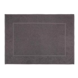 Tapete Piso Atoalhado para Banheiro 48X70cm Lumine Paris Karsten - Cinza Oregon