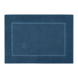 Tapete Piso Atoalhado para Banheiro 48X70cm Lumine Paris Karsten - Azul Baltico