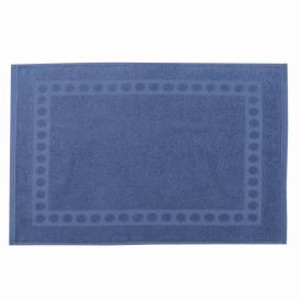 Tapete Piso Atoalhado para Banheiro 100% Algodão Havan Casa - Azul Oceano
