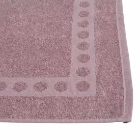 Tapete Piso Atoalhado para Banheiro 100% Algodão Havan Casa - Violeta Verona