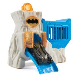 Conjunto Mini Batcaverna Com Pista E Batmóvel - 4907