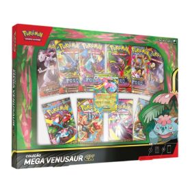Box Pokémon Mega Venusaur Ex Copag