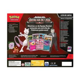 Deck Batalha de Liga Pokémon Mewtwo Ex da Equipe Rocket Copag