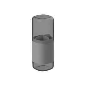 Porta Escova de Dente Dual Ou - Chumbo