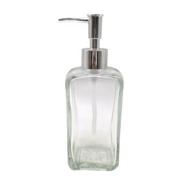 Porta Sabonete Líquido de Vidro Havan Casa Zoe 280Ml - Transparente