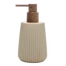 Porta Sabonete Líquido Striato 245Ml Wolff - BEGE