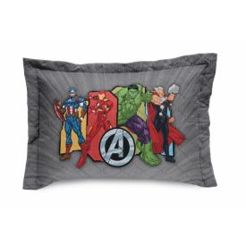 Porta Travesseiro Infantil Estampado Disney Hedrons - AVENGERS UNIVERSE