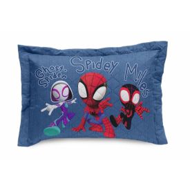 Porta Travesseiro Infantil Estampado Disney Hedrons - SPIDEY TIME