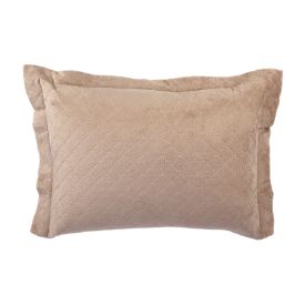 Porta Travesseiro Provence Plush Havan Casa - Bege