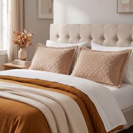 Porta Travesseiro Provence Plush Havan Casa - Bege