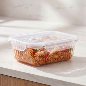 Pote de Vidro Hermético Canelado Havan Casa 1, 04 Litros - Transparente