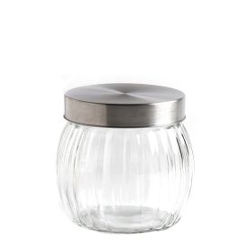 Pote De Vidro Redondo Com Tampa Havan Casa - 800ml