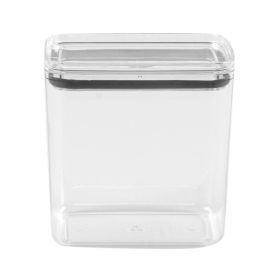 Pote Hermético Retangular Baixo 2,1 Litros Havan Casa - Transparente