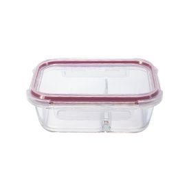 Pote Hermético com Divisória Havan Casa 600Ml - Vidro