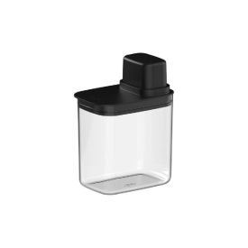 Pote Hermético com Medidor 1,5 Litro Drop Ou - Preto