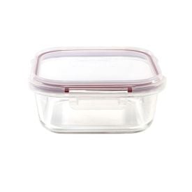 Pote Hermético Quadrado Havan Casa 1,2 Litros - Vidro Transparente 