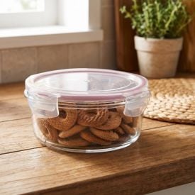 Pote Hermético Redondo Havan Casa 820Ml - Transparente 