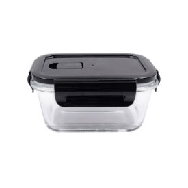 Pote Hermético Retangular com Tampa Havan Casa 520Ml - Vidro