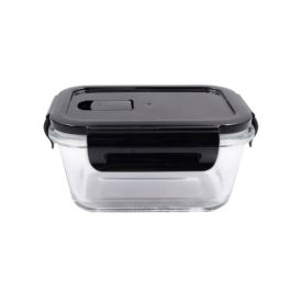 Pote Hermético Retangular com Tampa Havan Casa 850Ml - Vidro