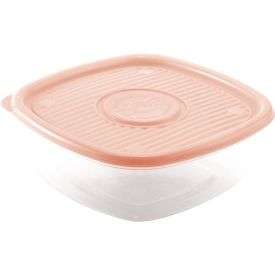 Pote Plasútil Pop Quadrado 2Litros - Rosa Claro