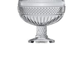 Bomboniere Com Pé Palace Em Cristal 21Cm - L Hermitage