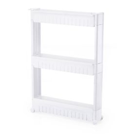 Prateleira Multiuso Com Rodízios Arthi - Branco