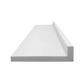 Prateleira Reta Com Aba 40Mm Mdp - Branco