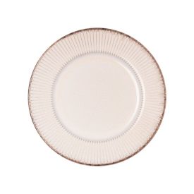 Prato De Sobremesa Linear Lyor 20 Cm - Branco