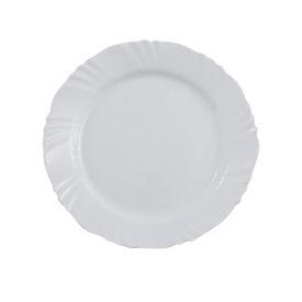 Prato De Sobremesa Pétala Nadir 19,5Cm - Branco