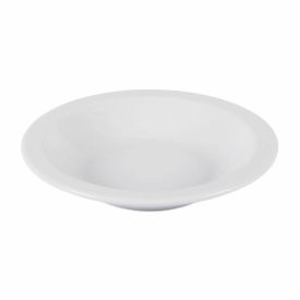 Prato Fundo de Porcelana Laura Tramontina 22Cm - Branco