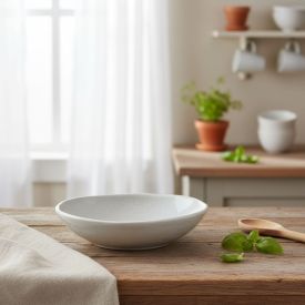 Prato Fundo Stoneware Areia Porto Brasil 20Cm - Daily