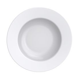 Prato Fundo Maria Augusta Tramontina De Porcelana 23Cm - Porcelana Branca