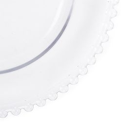 Prato de Sobremesa Pearl Clear Wolff 20Cm - Cristal