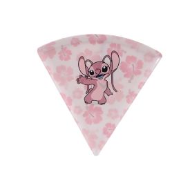 Prato Pizza Melamina Disney 22Cm - Angel Hibiscos 