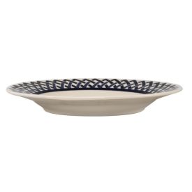 Prato Raso New Trama Blue Biona By Havan Casa 26Cm - Cerâmica