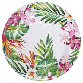 Prato Raso Melamina Havan Casa 28Cm - Tropical