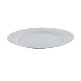 Prato Raso Opaline Menu Nadir 24Cm - Branco