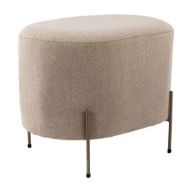 Puff Oval Requinte Havan Casa 52X42cm