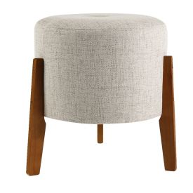 Puff Texas Decorativo Havan Casa - Off White