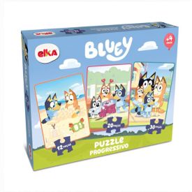 Quebra-Cabeça Progressivo Bluey Elka - 1317