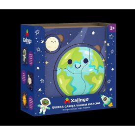 Quebra-Cabeça Viagem Espacial Display - Xalingo