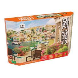 Quebra-Cabeças Horizonte Grego Grow - 4055
