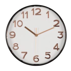 Relógio para Parede Havan Casa 30Cm - Rosa Ouro