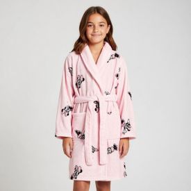 Roupão Infantil G Microfibra Disney - Minnie