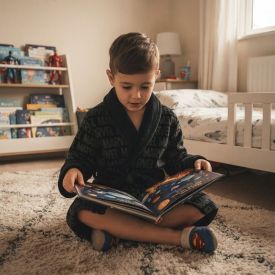 Roupão Infantil P Microfibra Disney - Marvel Black