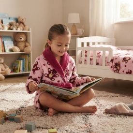 Roupão Infantil P Microfibra Disney - Lotso