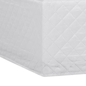 Saia Box Queen Matelada Veste Fácil Havan Casa - Branco