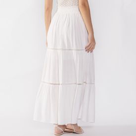 Saia Longa Feminina Com Detalhe Boby Blues