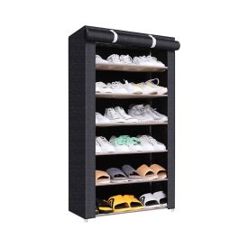 Sapateira 6 Andares 106Cm Clink - Preto