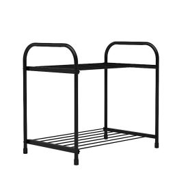 Sapateira Organizadora 2 Andares Brasforma - Preto